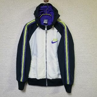 ナイキ(NIKE)の[vintage] NIKE ナイロンブルゾン パーカー レディース S(ナイロンジャケット)