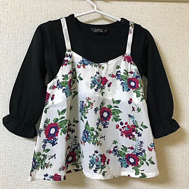 futafuta(フタフタ)のfutafuta BLACK CLOSET キャミソール キッズ/ベビー/マタニティのキッズ服女の子用(90cm~)(Tシャツ/カットソー)の商品写真