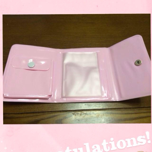 キキララ♡ビニール財布 レディースのファッション小物(財布)の商品写真