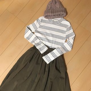 アンレリッシュ(UNRELISH)の【美品】ボーダーカットソー(カットソー(長袖/七分))