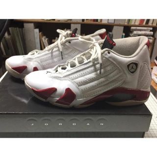 ナイキ(NIKE)のNIKE AIR JORDAN 14 Candy Cane エアジョーダン14　(スニーカー)