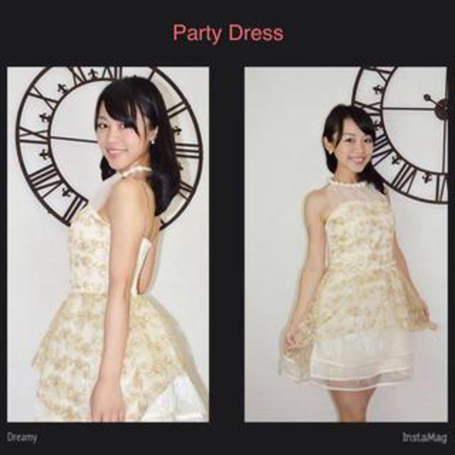 ☆新品☆パーティー ドレス  二色 3