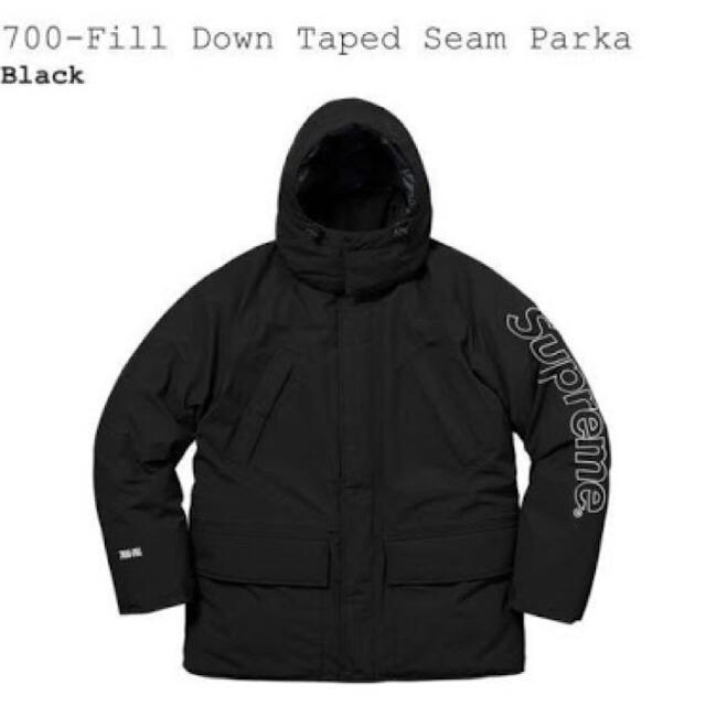 Supreme - Supreme 700-Fill Down Taped Seam Parkaの通販 by Sup8 ...