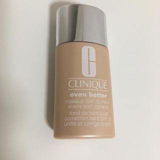 クリニーク(CLINIQUE)のクリニークイーブンベターメイクアップ15(ファンデーション)