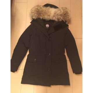 カナダグース(CANADA GOOSE)のカナダグース/BRONTE/ネイビー/Ｍ(ダウンジャケット)