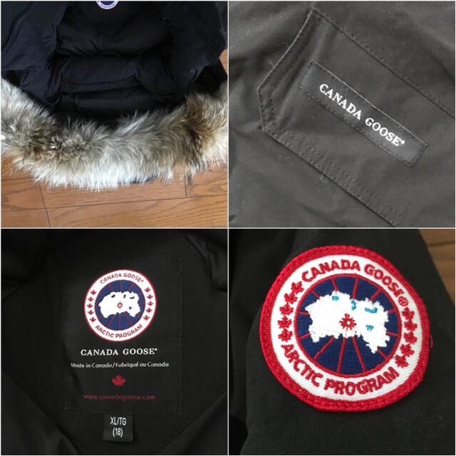 CANADA GOOSE(カナダグース)のカナダグース YOUTH LOGAN PARKA ダウンジャケット レディースのジャケット/アウター(ダウンジャケット)の商品写真