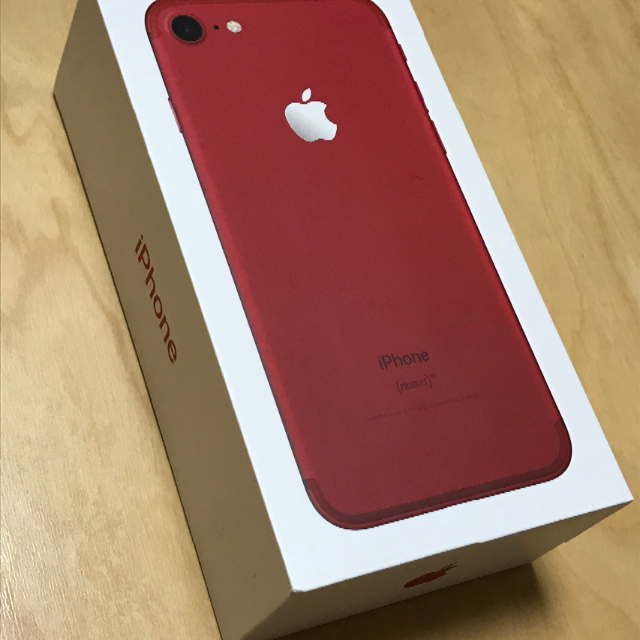 本命ギフト iPhone さき SIMフリー - Apple 7 赤 新品 128GB スマートフォン本体 本命ギフト iPhone さき SIMフリー - Apple 7 赤 新品 128GB スマートフォン本体