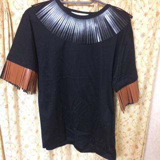 トーガ(TOGA)のTOGA フリンジ トップス(カットソー(半袖/袖なし))