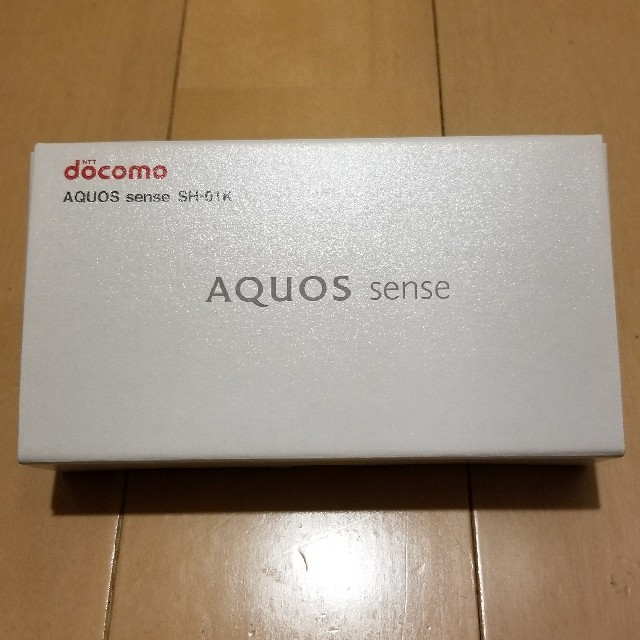 SHARP(シャープ)のちーゆーちー様専用　AQUOS sense SH-01K   スマホ/家電/カメラのスマートフォン/携帯電話(スマートフォン本体)の商品写真