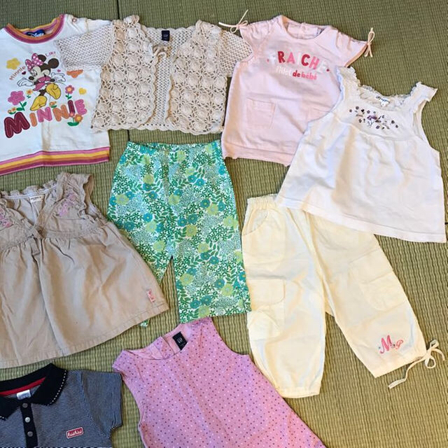 GAP(ギャップ)の95㎝女の子11点＋90cm1点おまけGAP  bebe  EKUBO キッズ/ベビー/マタニティのキッズ服女の子用(90cm~)(その他)の商品写真