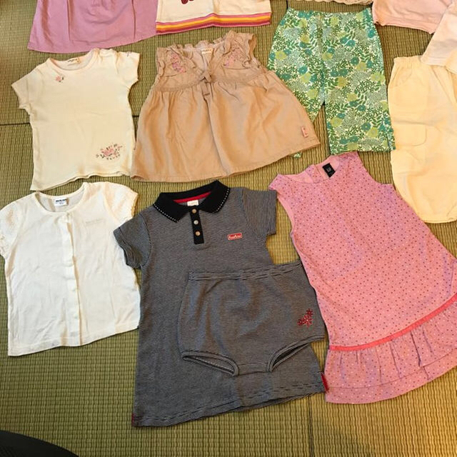 GAP(ギャップ)の95㎝女の子11点＋90cm1点おまけGAP  bebe  EKUBO キッズ/ベビー/マタニティのキッズ服女の子用(90cm~)(その他)の商品写真