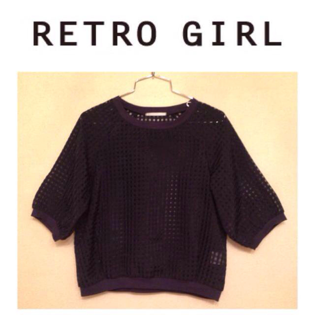 RETRO GIRL(レトロガール)のオーガンジーギンガム☆プルオーバー レディースのトップス(シャツ/ブラウス(半袖/袖なし))の商品写真