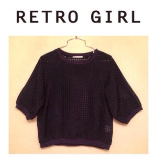 レトロガール(RETRO GIRL)のオーガンジーギンガム☆プルオーバー(シャツ/ブラウス(半袖/袖なし))