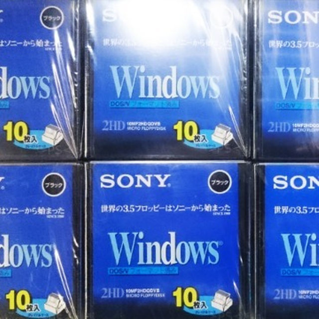 新品未開封】SONY(ソニー)製 2HD フロッピーディスク 特価70枚セット