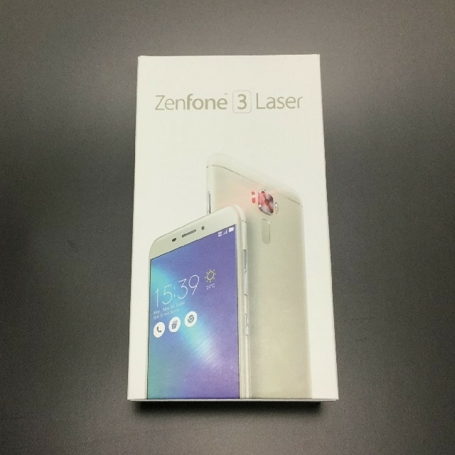 ASUS(エイスース)の新品 ASUS Zenfone3 Laser 本体 ゴールド simフリー スマホ/家電/カメラのスマートフォン/携帯電話(スマートフォン本体)の商品写真