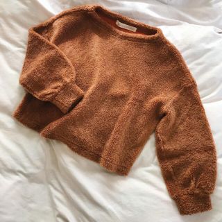 ドットアンドストライプスチャイルドウーマン(Dot&Stripes CHILDWOMAN)のトイプー起毛ドロップスリーブ ハイネックプルオーバー(ニット/セーター)