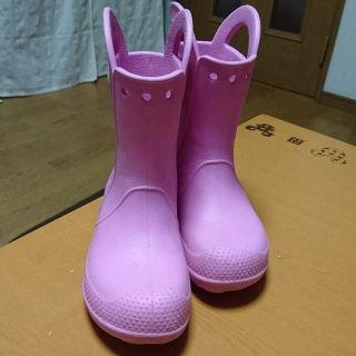 クロックス(crocs)のクロックス19.5ハンドルイットレインブーツ(長靴/レインシューズ)