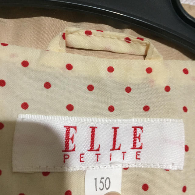 ELLE(エル)のトレンチコート Elle 150 キッズ/ベビー/マタニティのキッズ服女の子用(90cm~)(コート)の商品写真