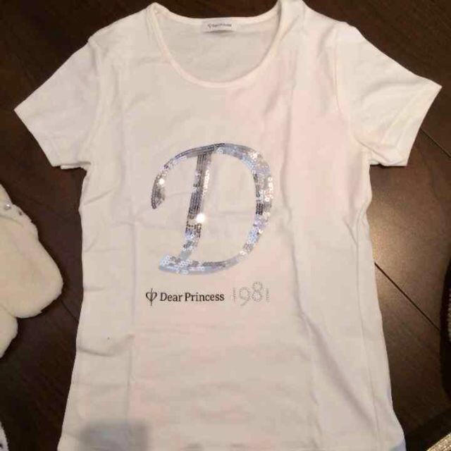 Dear Princess(ディアプリンセス)の白Tシャツ♡新品 レディースのトップス(Tシャツ(半袖/袖なし))の商品写真