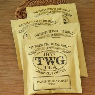 TWG 高級紅茶 4包 パリシンガポールティー(茶)