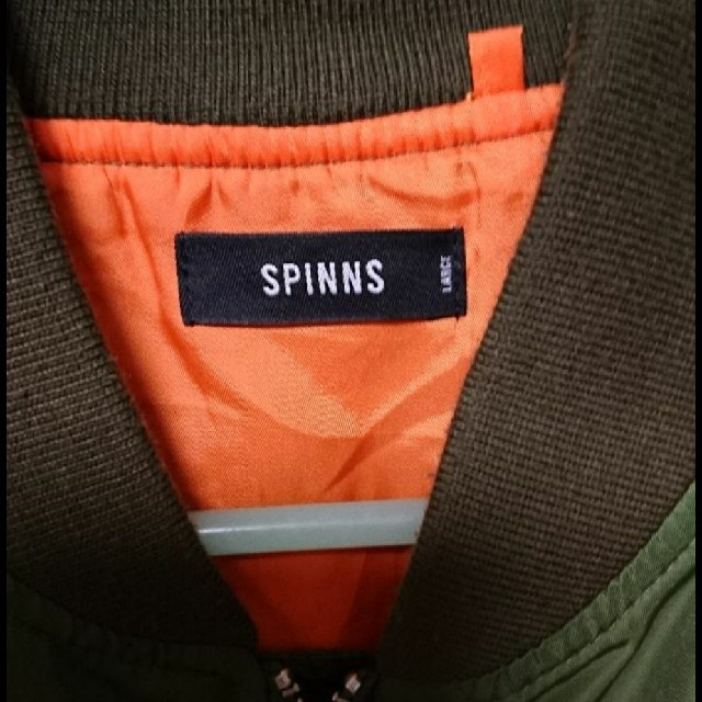 SPINNS(スピンズ)のカイトペンペン様専用 SPINNS カーキ MA-1 メンズのジャケット/アウター(ブルゾン)の商品写真