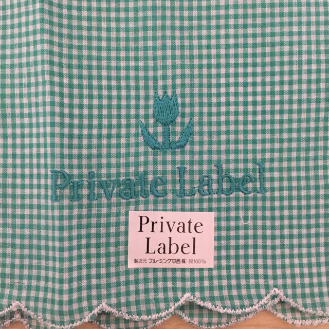 PRIVATE LABEL(プライベートレーベル)の新品 プライベートレーベル ハンカチ レディースのファッション小物(ハンカチ)の商品写真