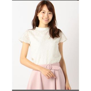 ミッシュマッシュ(MISCH MASCH)の1/10閉店【新品】ミッシュマッシュ ♡ レーストップス(カットソー(半袖/袖なし))