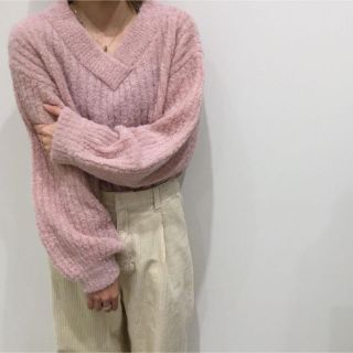 ダブルクローゼット(w closet)のw closet アルパカ混ニット(ニット/セーター)