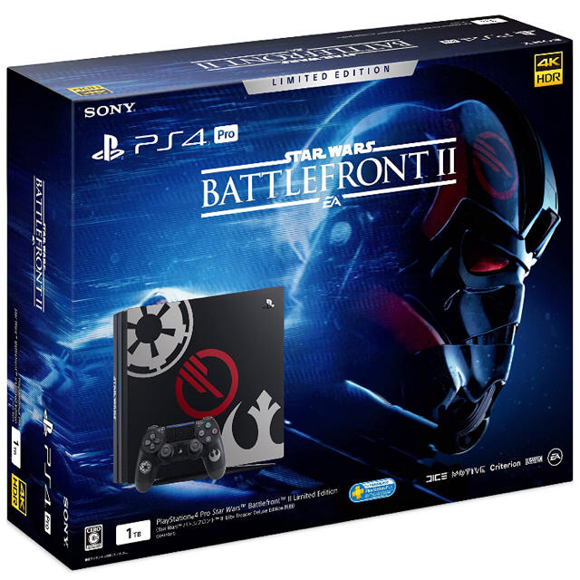 【新品未開封】PS4 Pro Star Wars Battlefront IIのサムネイル
