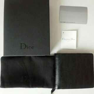 ディオールオム(DIOR HOMME)のDior　hommeﾃﾞｨｵｰﾙｵﾑサンローラン　トロッター財布(折り財布)