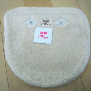 クレージュ(Courreges)の新品☆フタカバー ２枚セット(トイレマット)