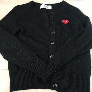 コムデギャルソン(COMME des GARCONS)のブラックカーディガン(カーディガン)