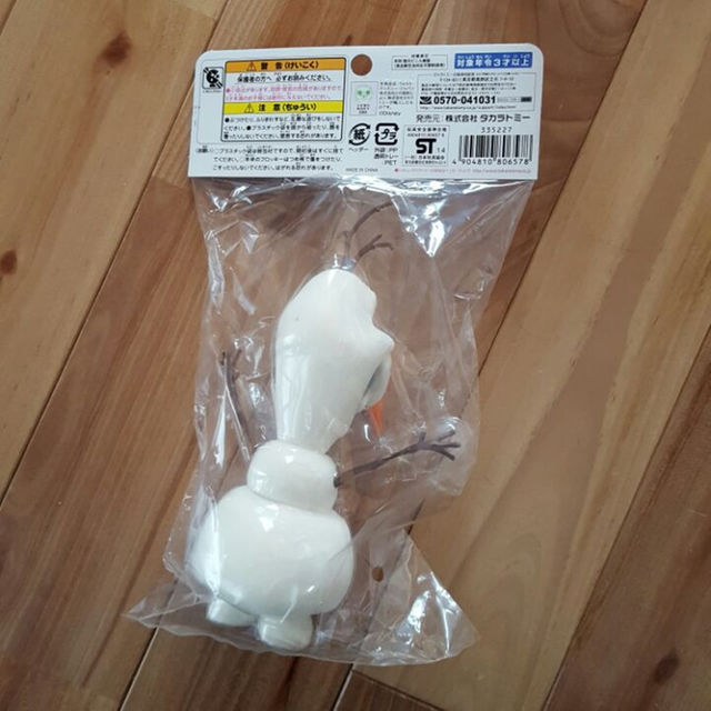 新品未使用　アナ雪　オラフ キッズ/ベビー/マタニティのおもちゃ(ぬいぐるみ/人形)の商品写真