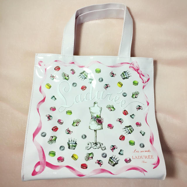 LADUREE ビニールトートバッグ Sサイズ