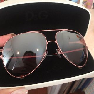 ドルチェアンドガッバーナ(DOLCE&GABBANA)の【美品】D＆G（ドルチェアンドガッパーナ）サングラス(サングラス/メガネ)