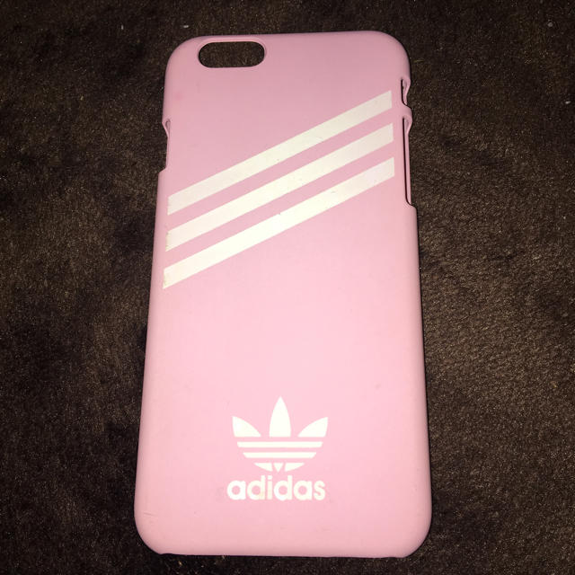 adidas(アディダス)のiPhone6s adidas ピンク スマホ/家電/カメラのスマホアクセサリー(iPhoneケース)の商品写真