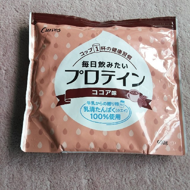 プロテイン カーブスプロテイン 開封済み ココア味の通販 by ときこ's shop｜ラクマ