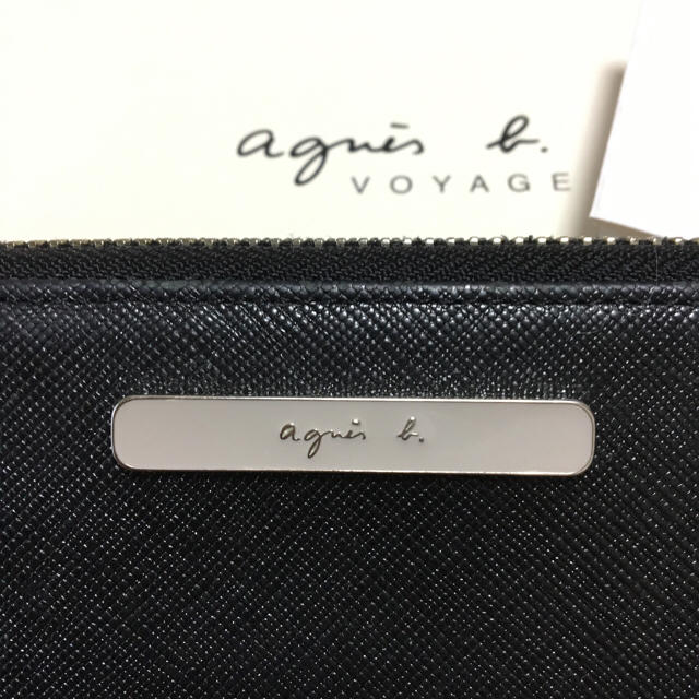 agnes b.(アニエスベー)のアニエス・ベー 長財布 黒 レディースのファッション小物(財布)の商品写真