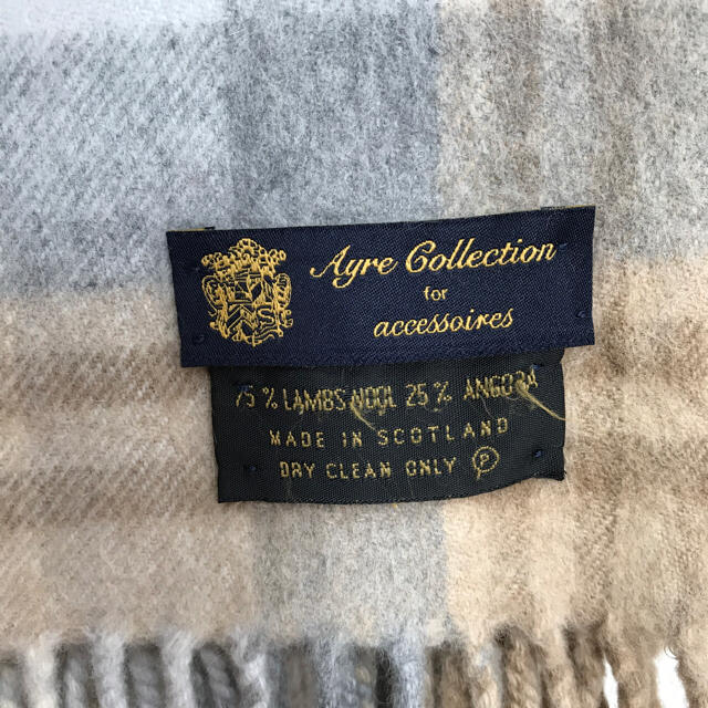 Ayre Collection チェック ストール