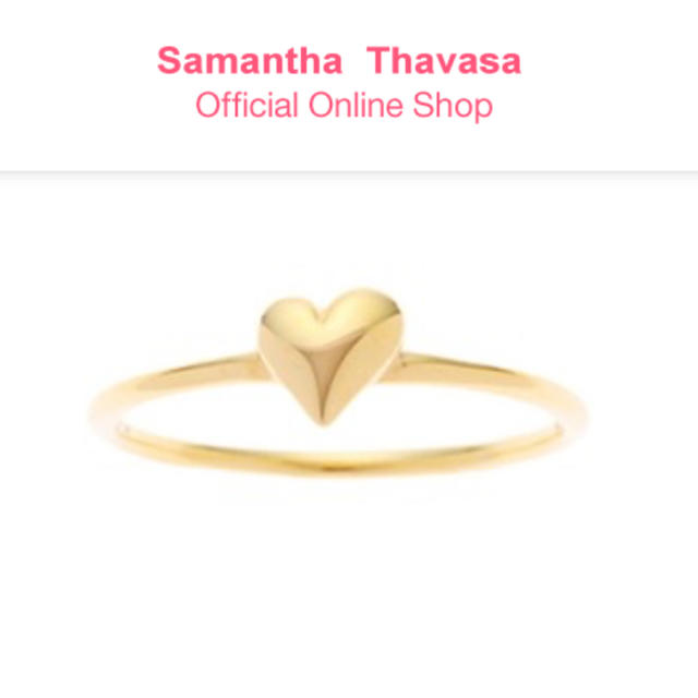 Samantha Silva(サマンサシルヴァ)のSAMANTHA SILVA ピンキーリング レディースのアクセサリー(リング(指輪))の商品写真