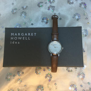 マーガレットハウエル(MARGARET HOWELL)のMARGARET HOWELL idea腕時計 茶ベルト(腕時計)