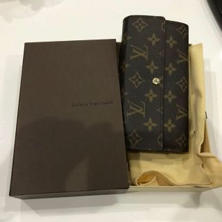 ルイヴィトン(LOUIS VUITTON)のルイヴィトン ポルトフォイユサラ モノグラム 長財布(財布)