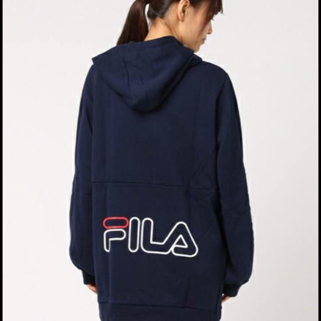 FILA(フィラ)のFILA パフスリーブワンピース パーカー レディースのトップス(パーカー)の商品写真