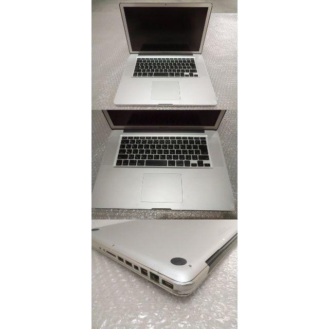 Macbook Pro 15/i7/16G/SSD500G/新品バッテリ/非光沢PC/タブレット