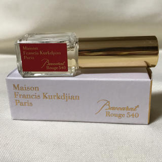 メゾンフランシスクルジャン(Maison Francis Kurkdjian)のバカラルージュ 540 おまけ付き(香水(女性用))