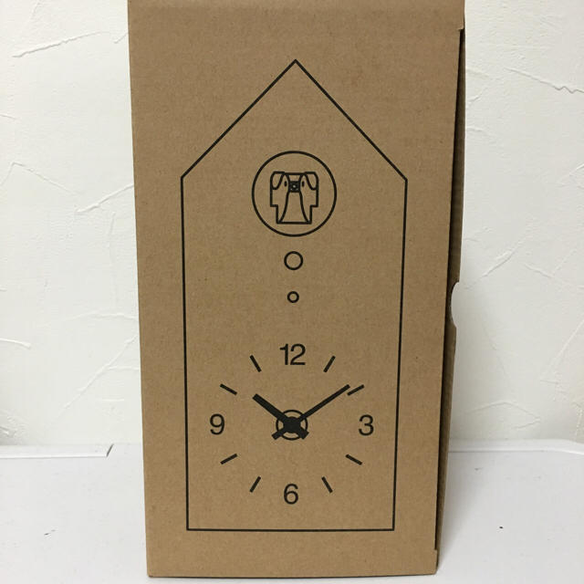 MUJI (無印良品)(ムジルシリョウヒン)の無印良品 鳩時計 白 インテリア/住まい/日用品のインテリア小物(置時計)の商品写真