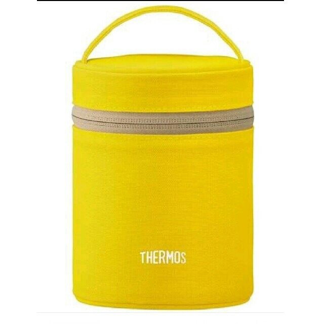 THERMOS(サーモス)の新品未開封 サーモス THERMOS フードコンテナーポーチ イエロー  インテリア/住まい/日用品のキッチン/食器(弁当用品)の商品写真