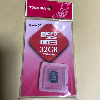 トウシバ(東芝)の32GB micro SD -HCカード（クラス4）(その他)