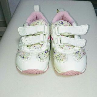 アシックス(asics)の【専用出品】アシックス アイダホBABYスニーカー ピンク 花柄 16cm(その他)