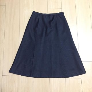 ボールジィ(Ballsey)のトゥモローランド  ballsey フレアスカート ダークグレー(ひざ丈スカート)